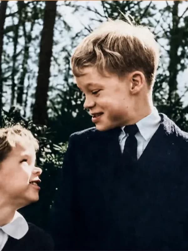 Harold's restored photo, after restoration